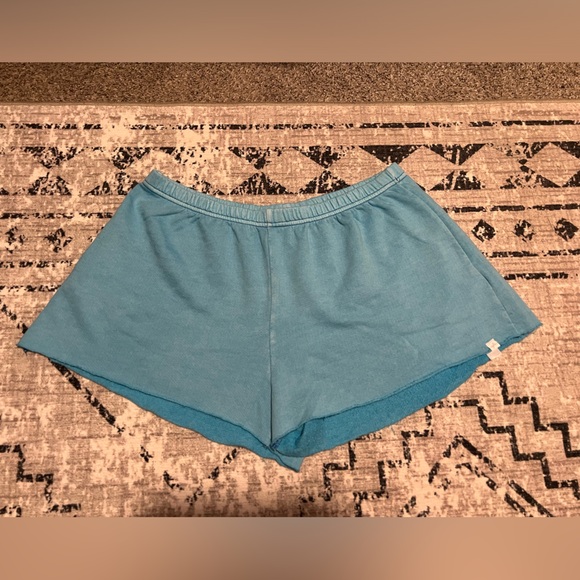 Urban Outfitters Out From Under Cozy Short Robin Egg Blue - Picture 2 of 5